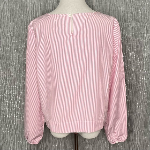 Cremieux embroidered Avery crop top - Picture 3 of 7